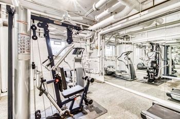 Modern Fitness Center at Shaker Collection  Apartments, Integrity Realty, Ohio